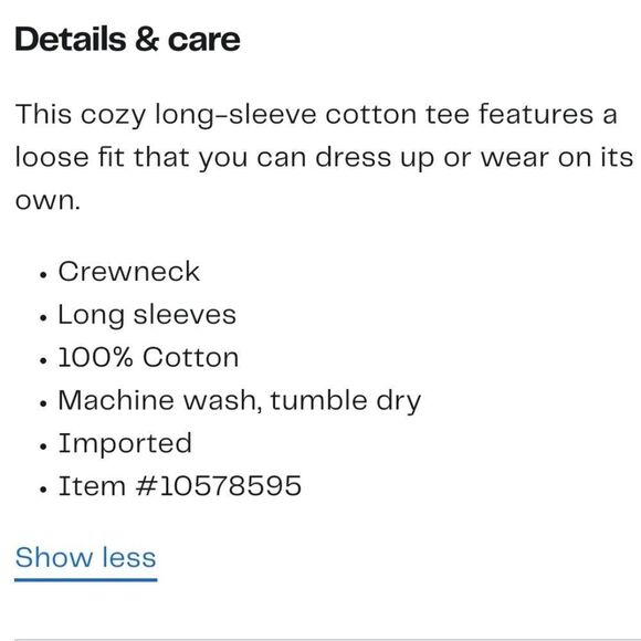 Long Sleeve T-Shirt             French Connection - Picture 6 of 6